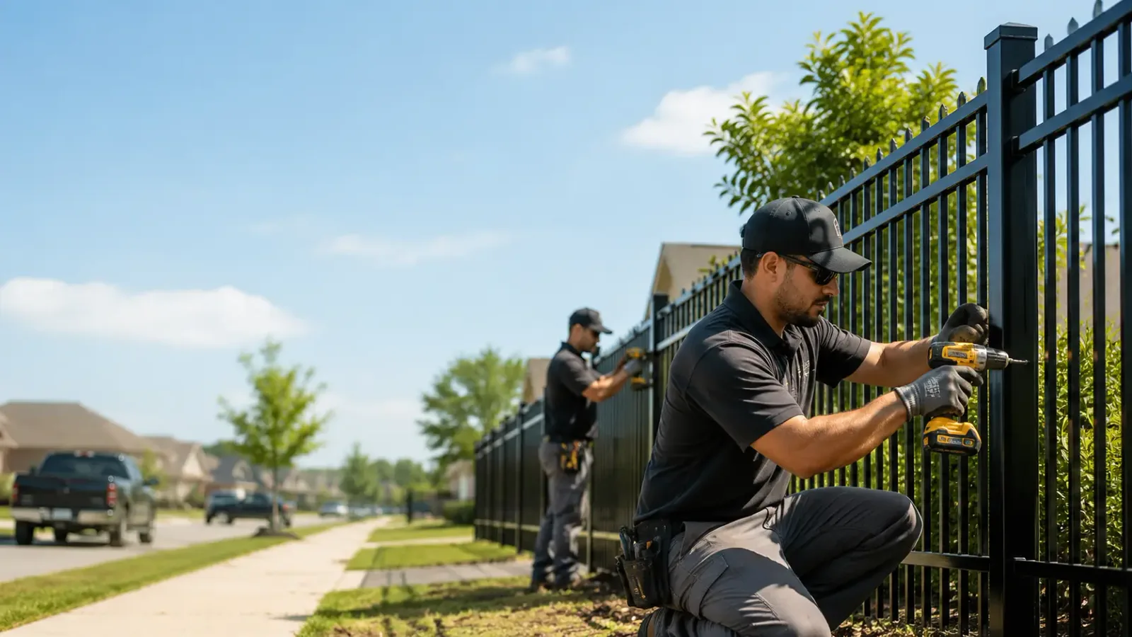 Metal Fence Installation in Langley, AR